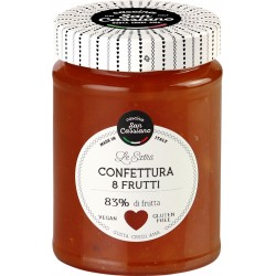 S.cassiano confettura 8 frutti gr.340