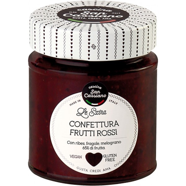 S.cassiano confettura melograno ribes fragola gr.170