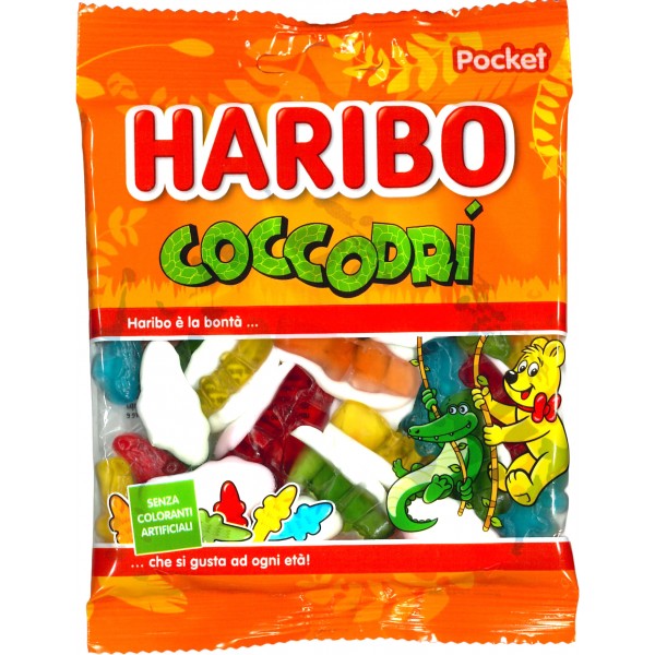 Haribo busta coccodri gr.80