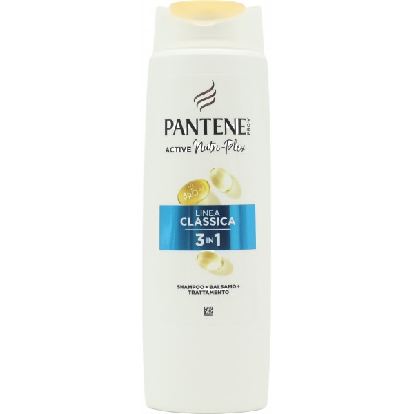 Pantene Pro-V Linea Classica 3 in 1 Shampoo + Balsamo + Trattamento Active Nutri-Plex 250 ml