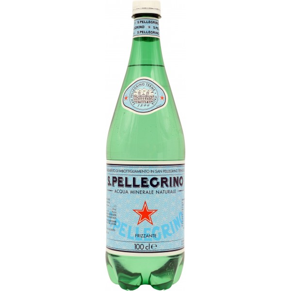 S.PELLEGRINO, Acqua Minerale Frizzante, Pet - 1L