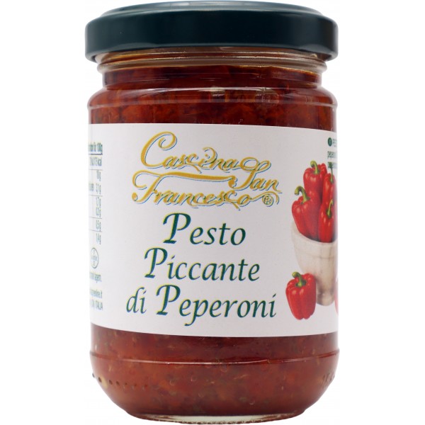 San Francesco pesto piccante ai peperoni gr.130