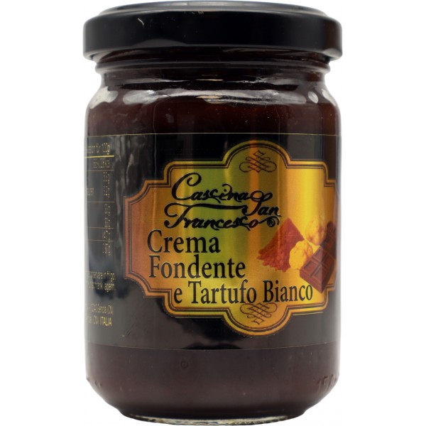 San Francesco crema al cioccolato fondente e tartufo bianco gr.150
