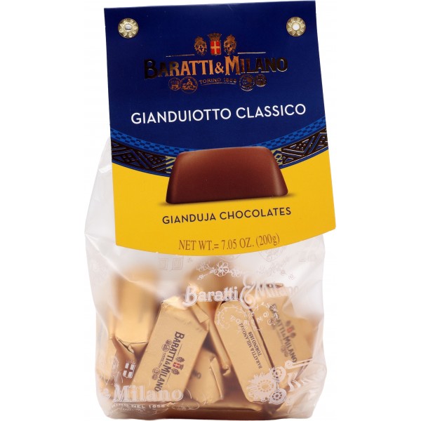 Baratti sacchetto gianduiotto classico gr.200