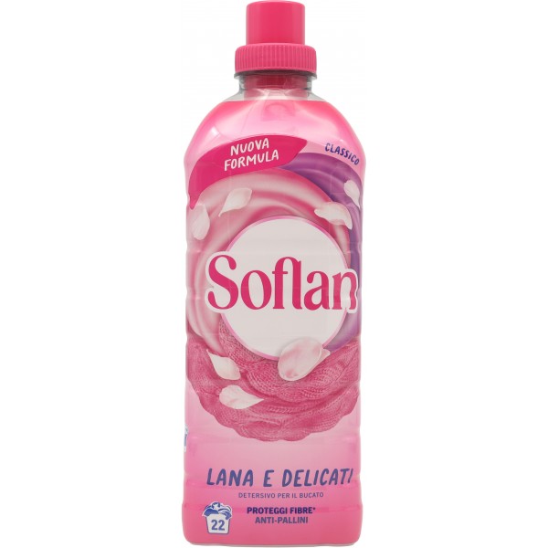 Soflan detersivo liquido Classico, per lana e delicati 900 ml