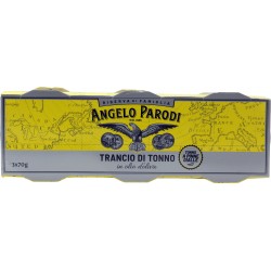 Parodi trancio di tonno in olio di oliva gr.70x3
