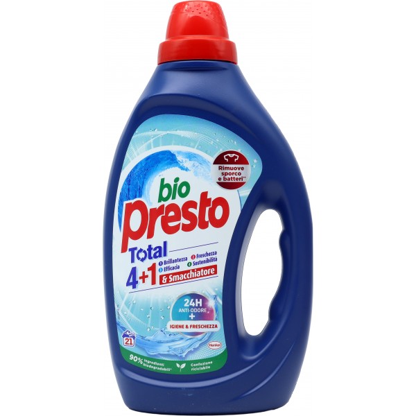 BIO PRESTO Liquido Igiene & Freschezza 21 Lavaggi 945 ml