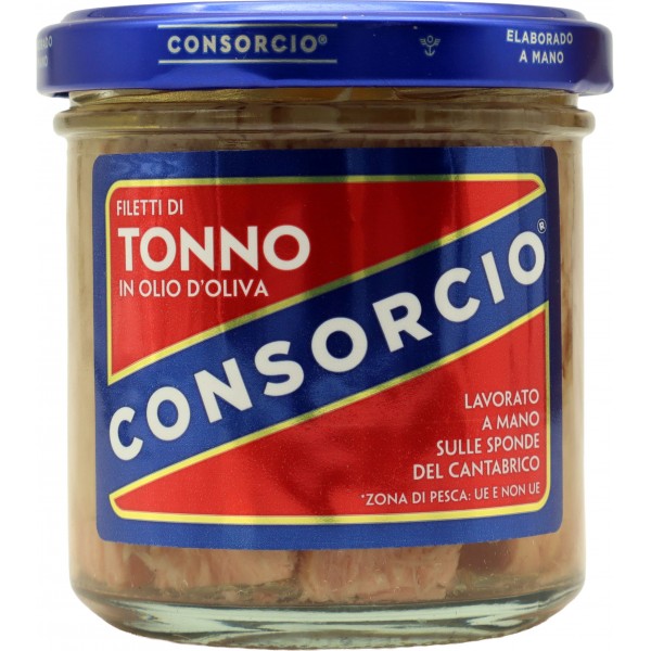 Consorcio Filetti di Tonno in Olio di Oliva 150 g