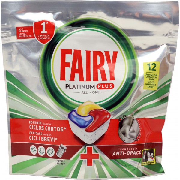 Fairy platinum plus 12 caps