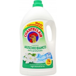 Chanteclair Lavatrice Muschio Bianco 74 lavaggi 3330 ml