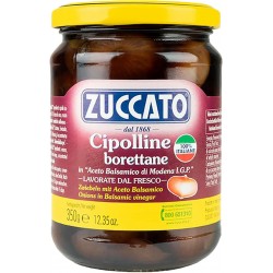 Zuccato cipolle borettane in aceto balsamico gr.350
