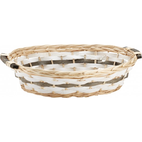 Biacchi cesto ovale cm.46x36x12 h. Biacchi cesto ovale cm.46x36x12 h.