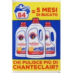 Chanteclair lavatrice marsiglia 28 lavaggi lt.1,26 x3