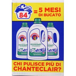Chanteclair lavatrice al muschio bianco 28 lavaggi lt..1,26 x3