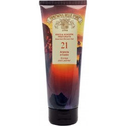 Compagna delle indie doccia arancia e cuoio ml.250