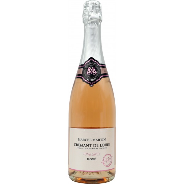 Marcel martin cremant de loire rose cl.75