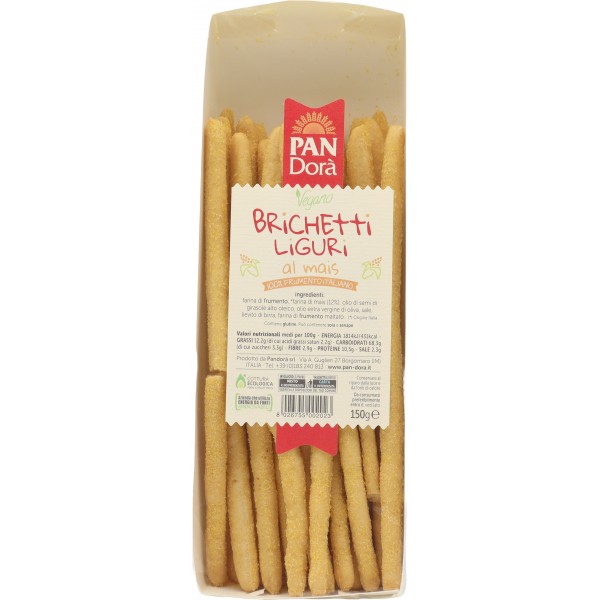 Pandora brichetti al mais gr.150 Pandora brichetti al mais gr.150