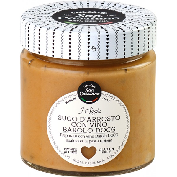S.cassiano sugo arrosto al barolo gr.130