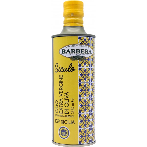 Barbera olio extra vergine di oliva siculo igp ml.500 Barbera olio extra vergine di oliva siculo igp ml.500