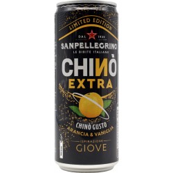 BIBITE SANPELLEGRINO, Bevanda Gassata, Chinò EXTRA, Lattina -...