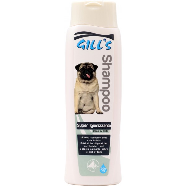 Gill's shampoo cani super igienizzante ml.200 Gill's shampoo cani super igienizzante ml.200