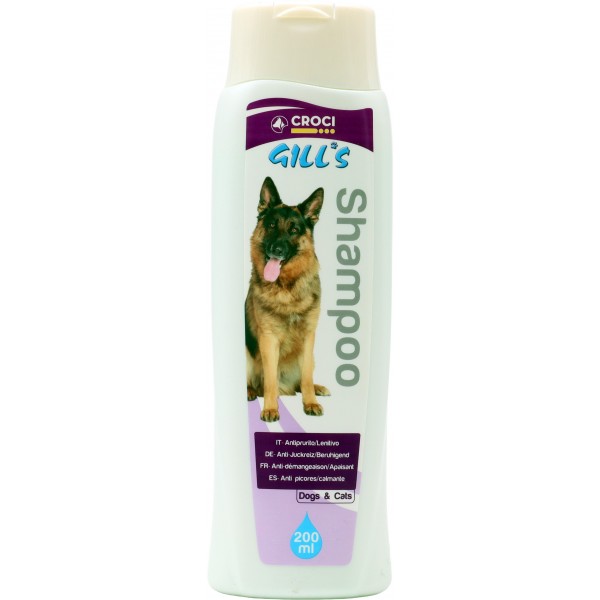 Gill's shampoo cani antiprurito ml.200 Gill's shampoo cani antiprurito ml.200