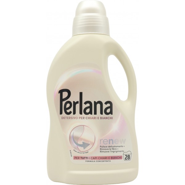 PERLANA Detersivo per Chiari e Bianchi 28 Lavaggi 1.400 mL