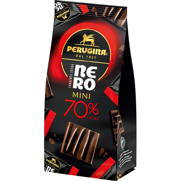 Perugina nero sacchetto lastrine 70% gr.150