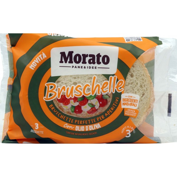 Morato Bruschelle con Olio d'Oliva 3 x 67 g Morato Bruschelle con Olio d'Oliva 3 x 67 g