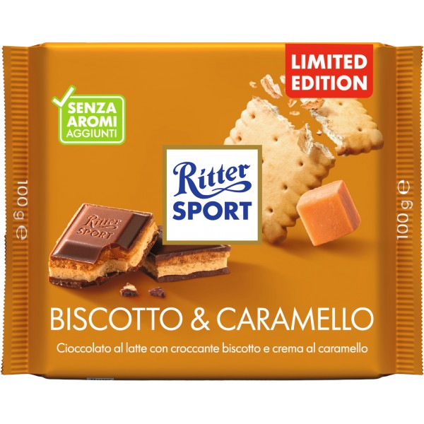 Ritter Sport Biscotto & Caramello 100 g Ritter Sport Biscotto & Caramello 100 g