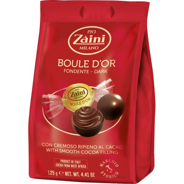 Zàini Boule d'Or Fondente con Cremoso Ripieno al Cacao 125 g