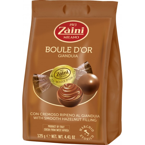 Zàini Boule d'Or Gianduia con Cremoso Ripieno al Gianduia 125 g