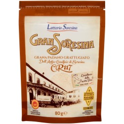 Gran Soresina Grana Padano DOP Grattugiato CR117 80 g