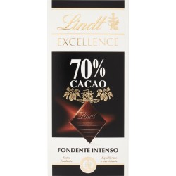 Lindt Excellence 70% Cacao Fondente Intenso 100 gr.