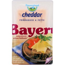 Bayernland cheddar fette senza lattosio gr.100