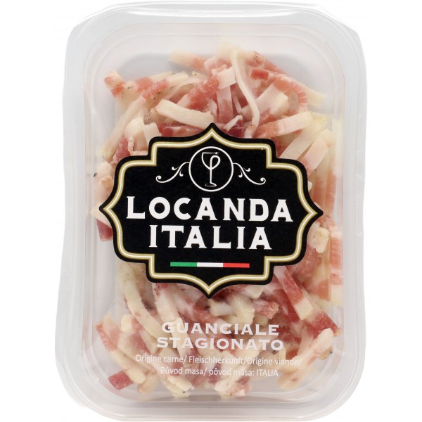 Locanda italia guanciale stagionato stick gr.100 Locanda italia guanciale stagionato stick gr.100