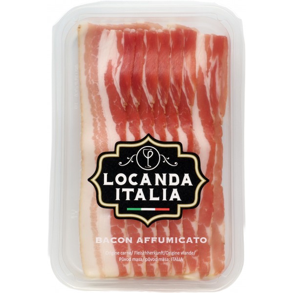Locanda italia bacon affumicato gr.90 Locanda italia bacon affumicato gr.90