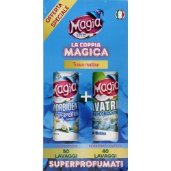 Magia ammorbidente e detersivo lavatrice fresco mattino kg.2