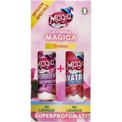 Magia ammorbidente e detersivo lavatrice ordhidea kg.2
