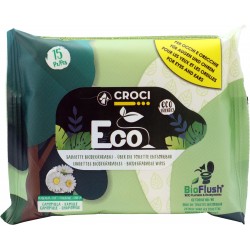 Croci salviette det.pet camomilla x15