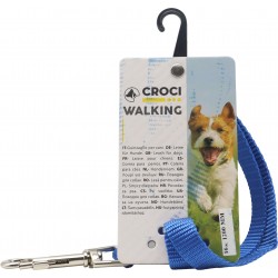 Croci guinzaglio blu 16x1200mm