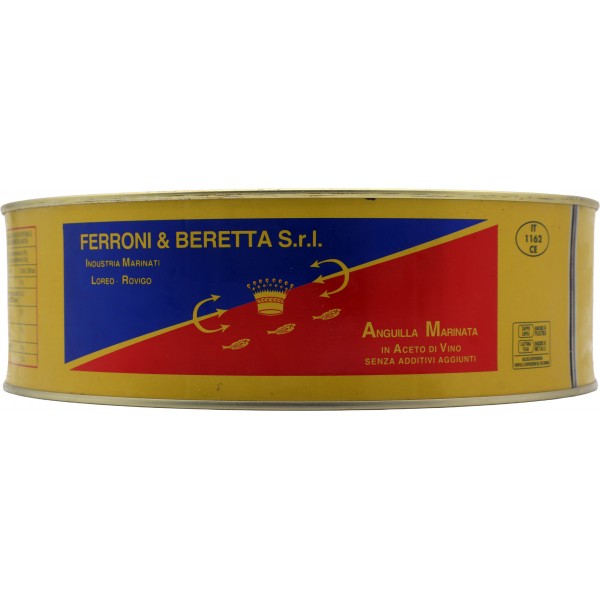 Ferroni & beretta anguilla marinata M kg.2