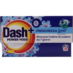 Dash Power Pods Detersivo Lavatrice Capsule + Tocco Lenor...