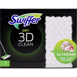 Swiffer Dry 3D Clean Panni Cattura Polvere per Scopa Swiffer -...