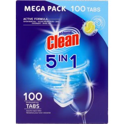 At home detersivo lavastoviglie 5 in 1 100 tab