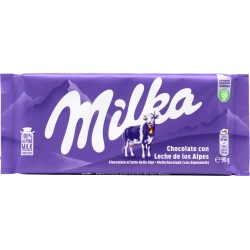 Milka tavoletta di cioccolato al latte 100% Alpino - 90g