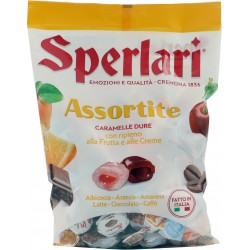 Sperlari Assortite Caramelle Dure con ripieno alla Frutta e...