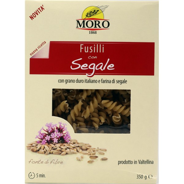 Moro Fusilli con Segale 350 g Moro Fusilli con Segale 350 g