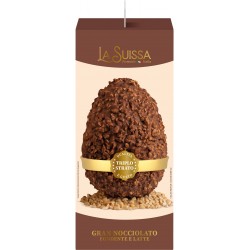 La Suissa Uovo Gran Nocciolato Fondente e Latte 500 g