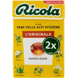 Ricola l'Originale Senza Zucchero 2 x 50 g